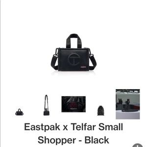 Small authentic eastpak x Telfar shopper bag